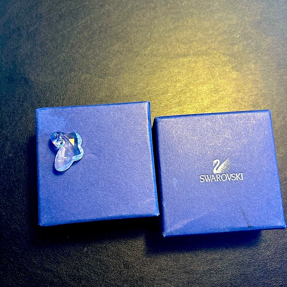 Swarovski Small butterfly crystal pendant